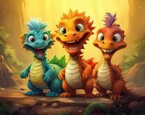 Без бренда «Милые и веселые дракончики» в Твери