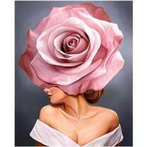 Без бренда «Девушка с розовой розой на голове» в Твери