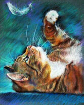 Без бренда «Котенок играет пером» в Твери