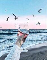 Без бренда «Бокал вина и рассветное море» в Твери в интернет-магазине  Без бренда «Бокал вина и рассветное море» в Твери