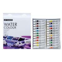 Без бренда «Коробка 24 шт.: Краски акварель «Две картинки» в тюбиках 24 шт. по 12 мл» в Твери