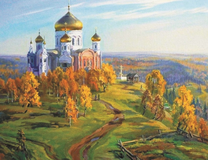 Православный храм на холме