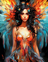 Без бренда «Девушка в ярком костюме в стиле фэнтези» в Твери в интернет-магазине Без бренда «Девушка в ярком костюме в стиле фэнтези» в Твери