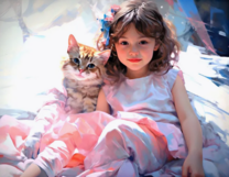 Без бренда «Девочка и пушистая кошечка» в Твери